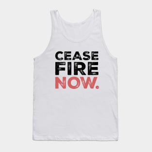 Ceasefire Now 2 Tank Top